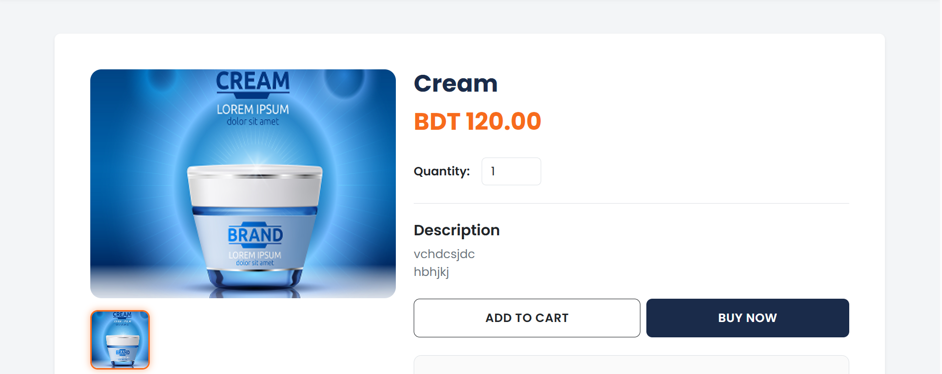 Select Product Options